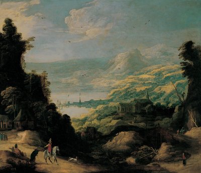 Mountain Landscape by Joos or Josse de Momper